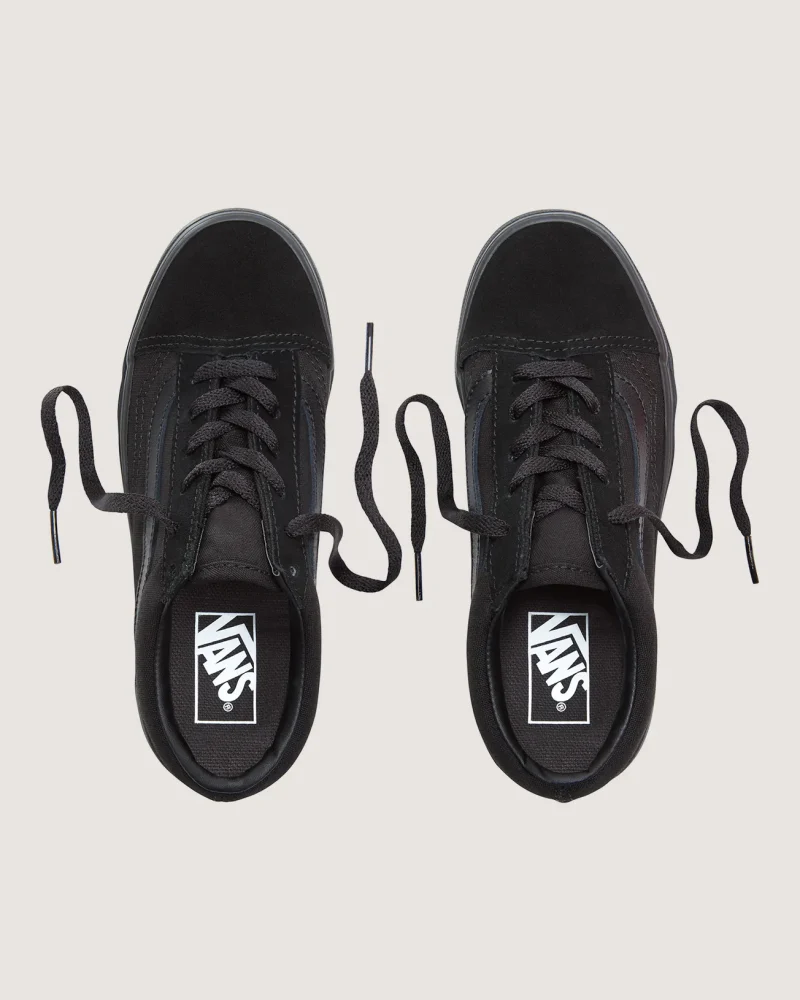 VANS - סניקרס ילדים Old Skool – VW9TENR – blk-blk – 1