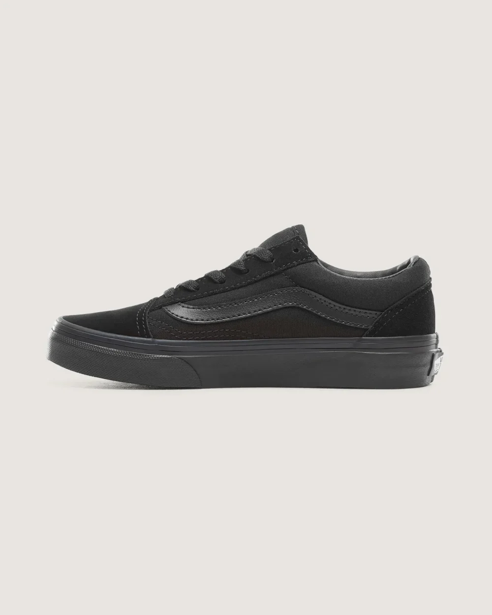 VANS - סניקרס ילדים Old Skool – VW9TENR – blk-blk – 1