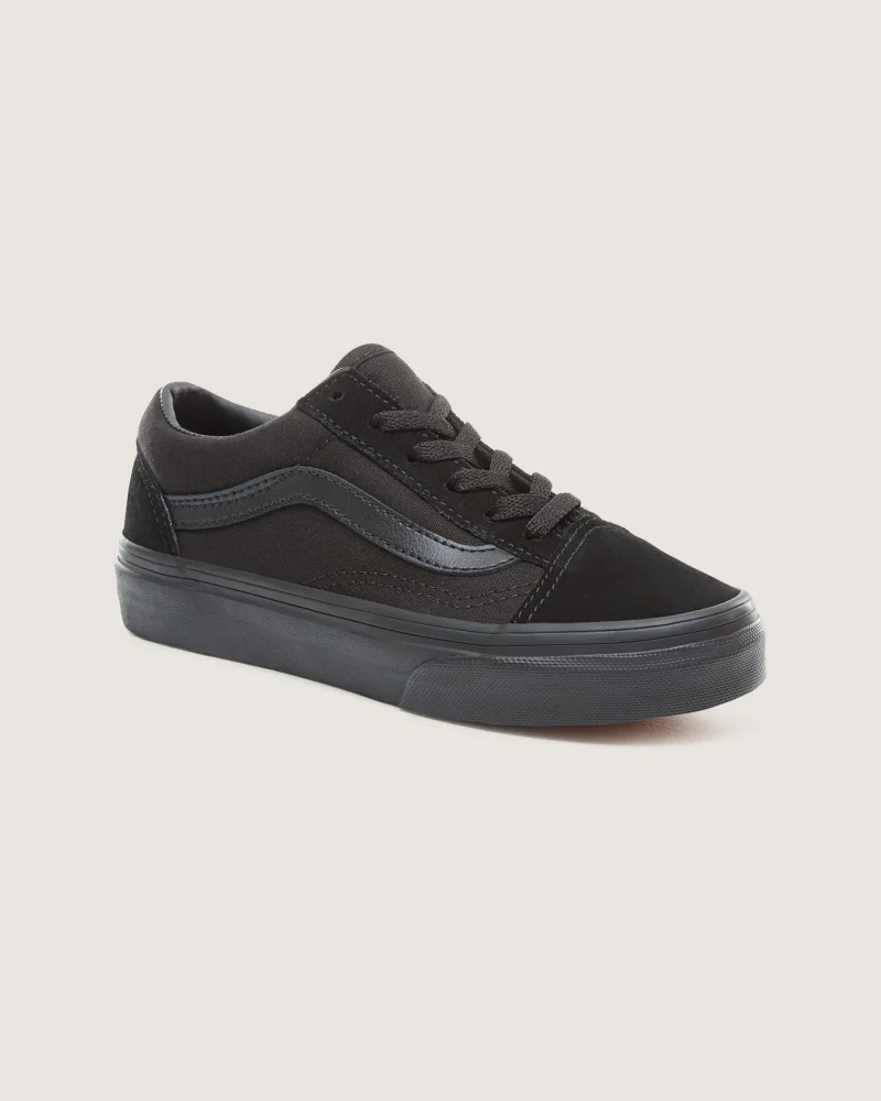 VANS - סניקרס ילדים Old Skool – VW9TENR – blk-blk – 2