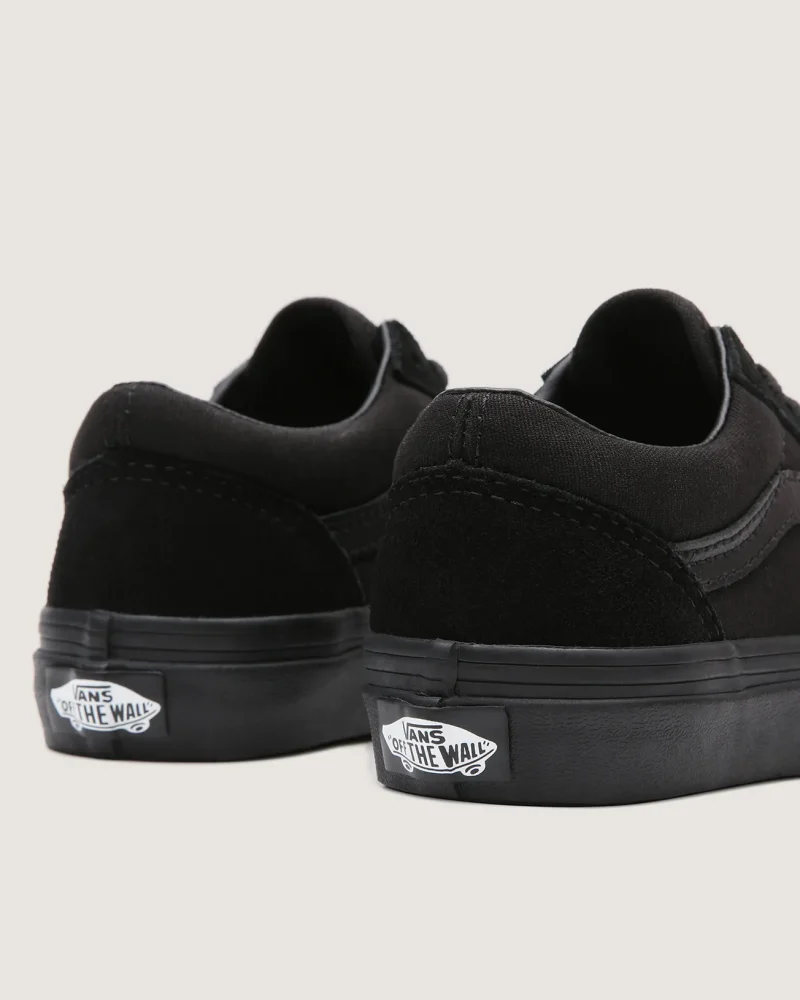 VANS - סניקרס ילדים Old Skool – VW9TENR – blk-blk – 5