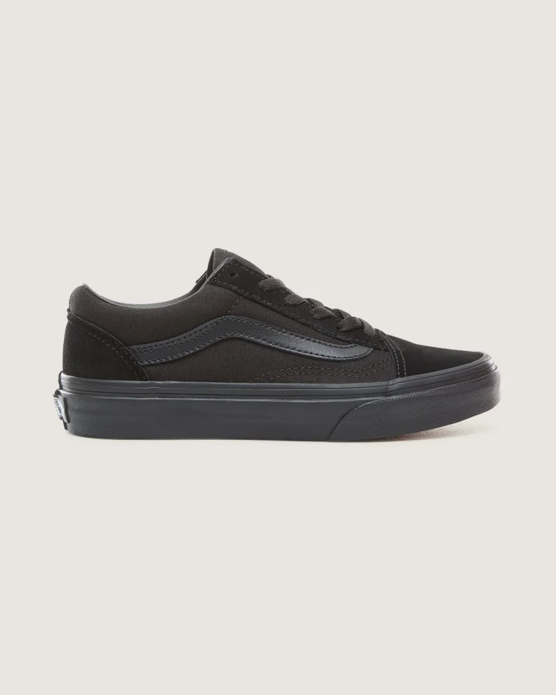 VANS - סניקרס ילדים Old Skool – VW9TENR – blk-blk – 7