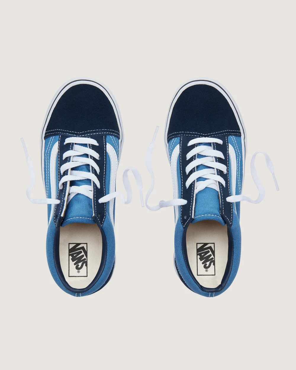 VANS - סניקרס ילדים Old Skool – VW9TNWD – navy-true-white – 1