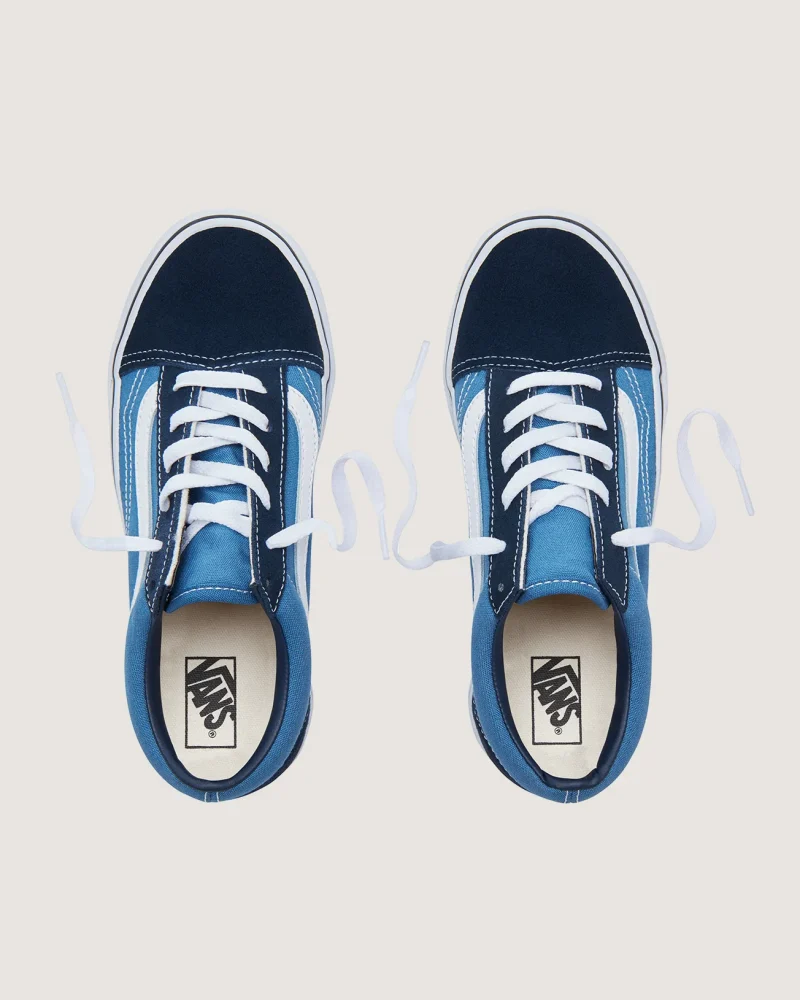 VANS - סניקרס ילדים Old Skool – VW9TNWD – navy-true-white – 1