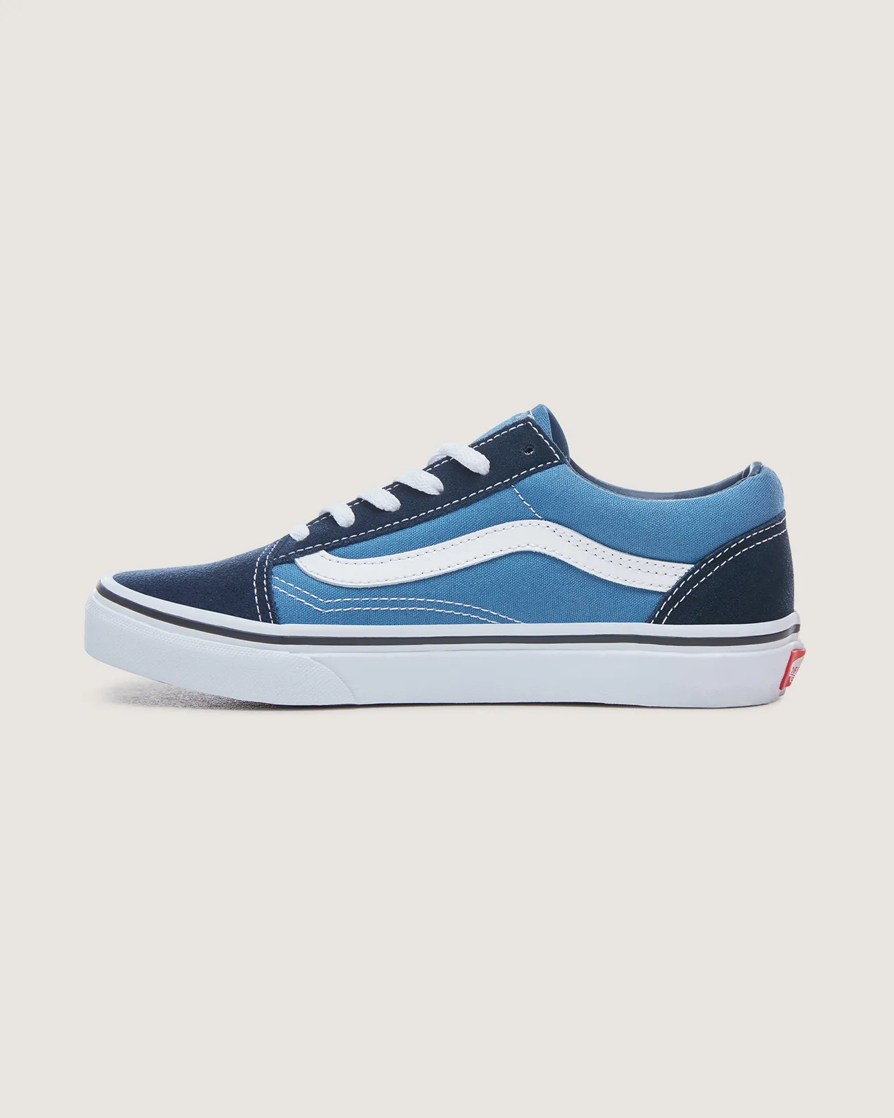 VANS - סניקרס ילדים Old Skool – VW9TNWD – navy-true-white – 1