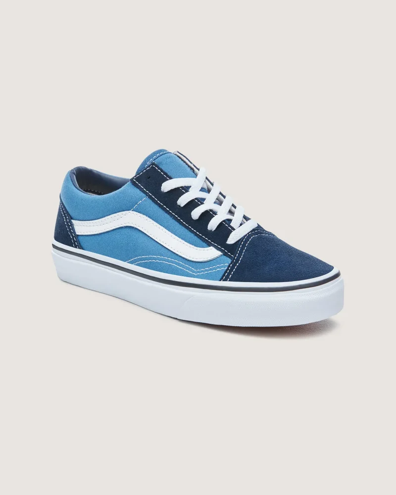VANS - סניקרס ילדים Old Skool – VW9TNWD – navy-true-white – 3