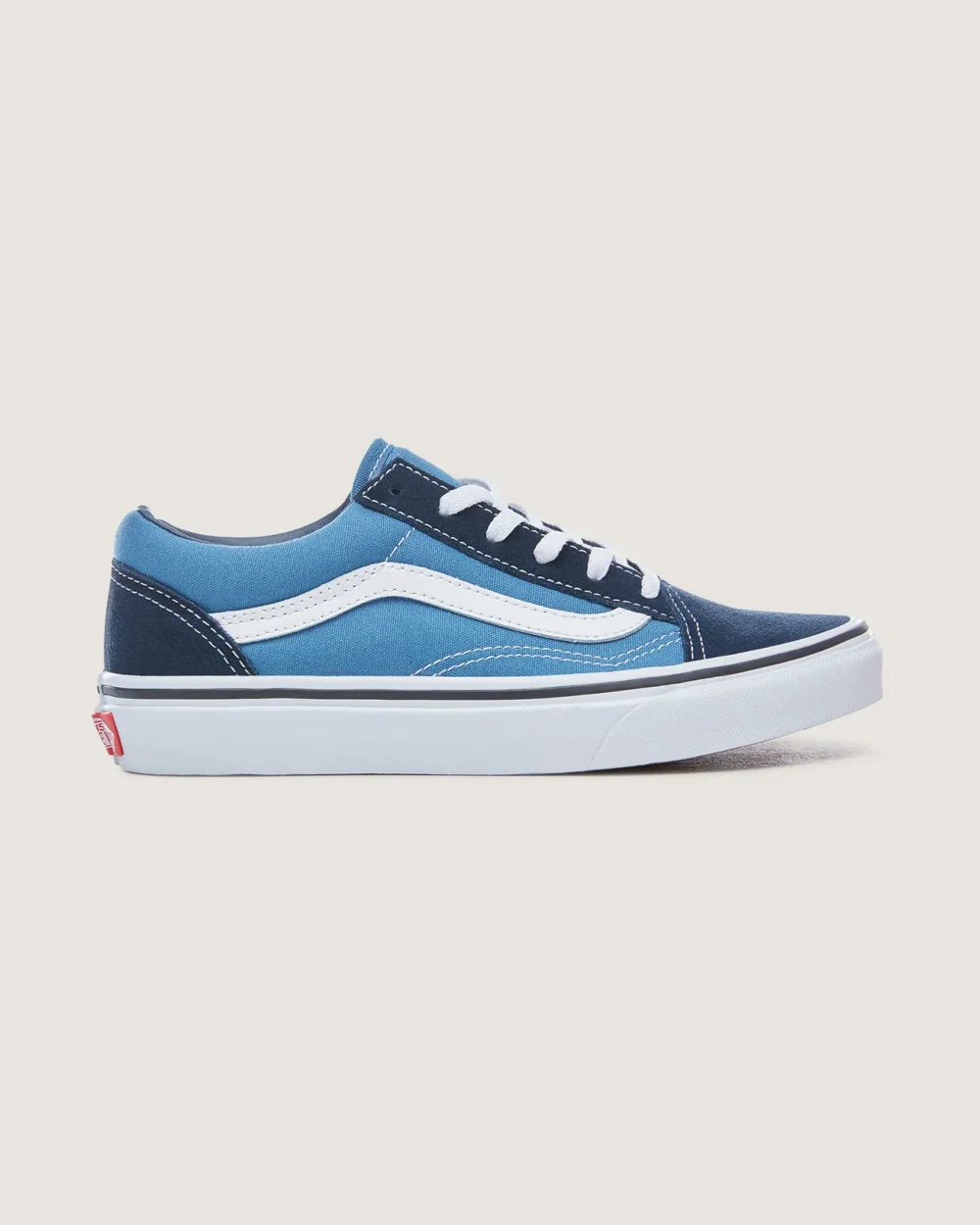 VANS - סניקרס ילדים Old Skool – VW9TNWD – navy-true-white – 2