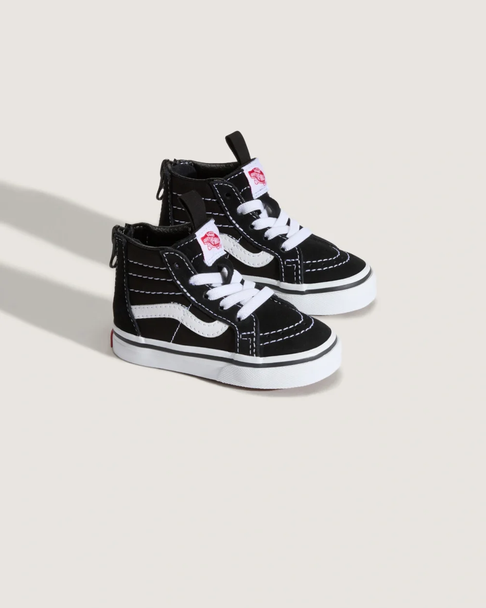 VANS - נעלי תינוקות Sk8-Hi Zip – V00XG5Y28 – black-white – 1