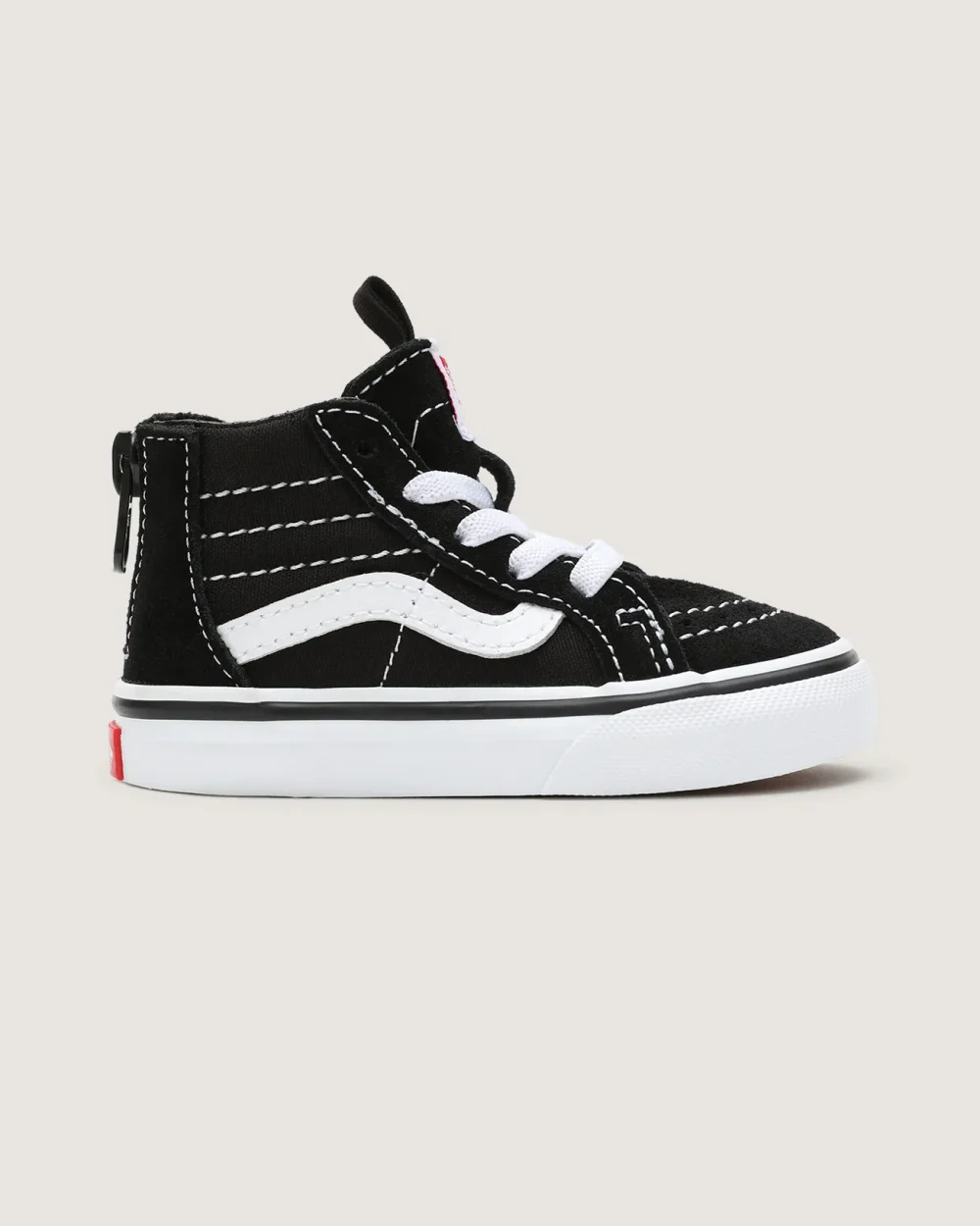VANS - נעלי תינוקות Sk8-Hi Zip – V00XG5Y28 – black-white – 4