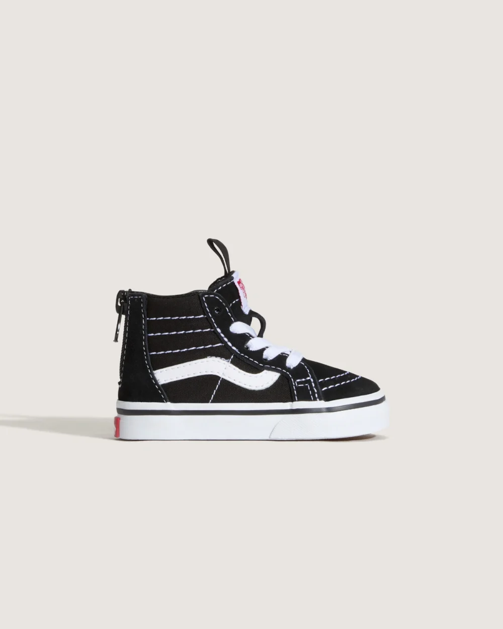 VANS - נעלי תינוקות Sk8-Hi Zip – V00XG5Y28 – black-white – 5