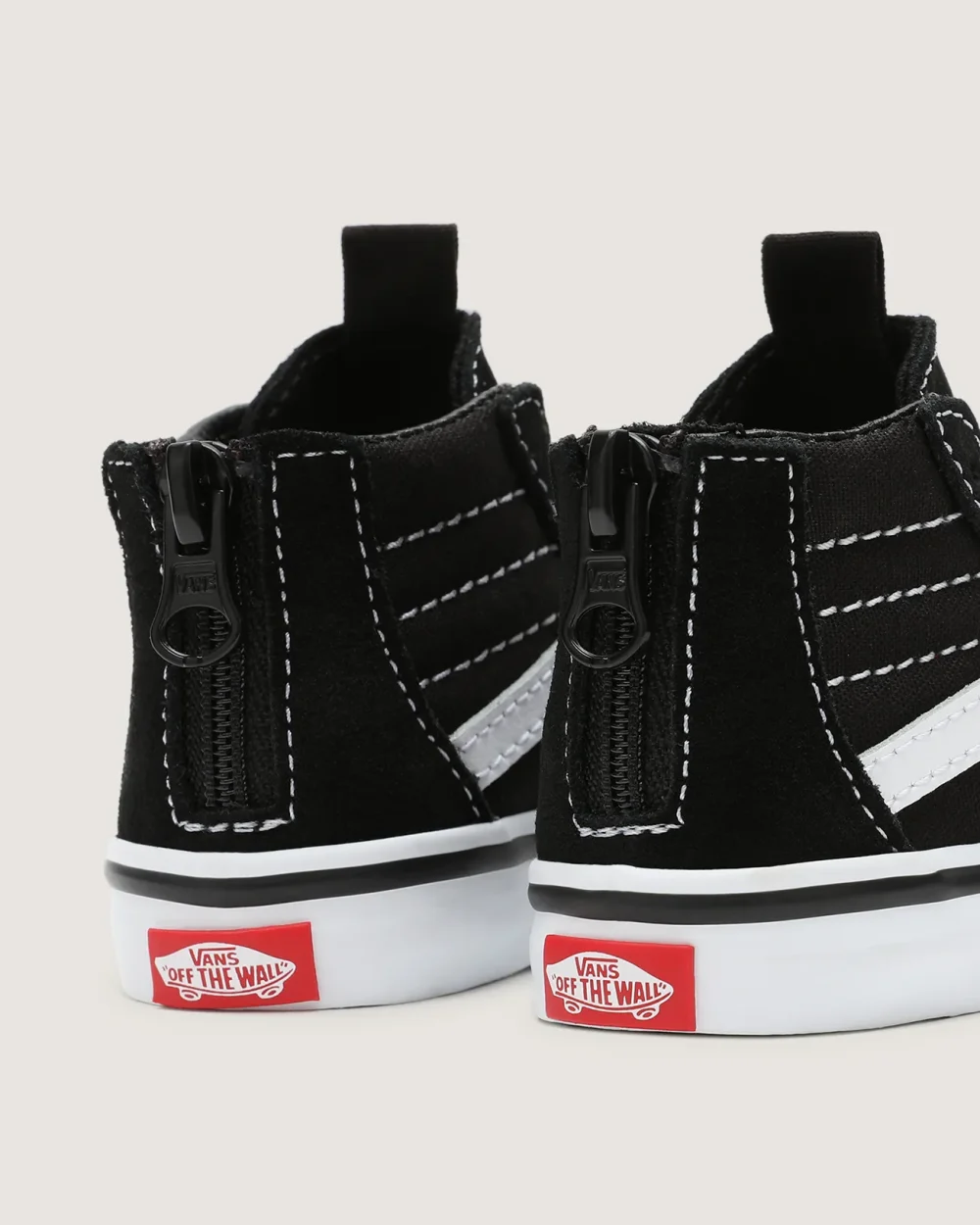 VANS - נעלי תינוקות Sk8-Hi Zip – V00XG5Y28 – black-white – 7