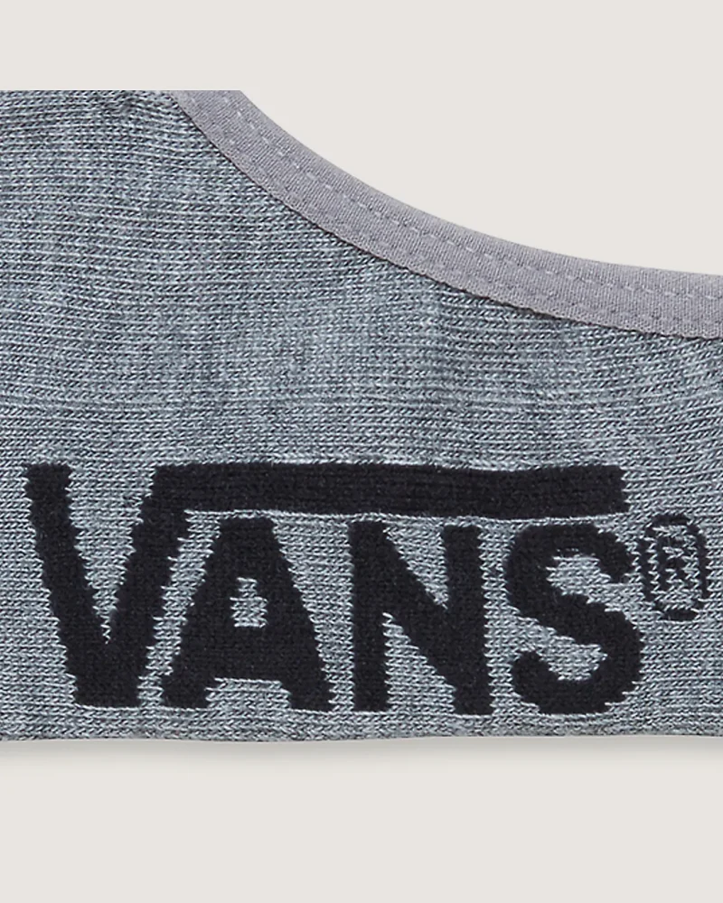 VANS - מארז 3 גרביים Classic Super No Show – VXS9HTG – heather-grey – 1