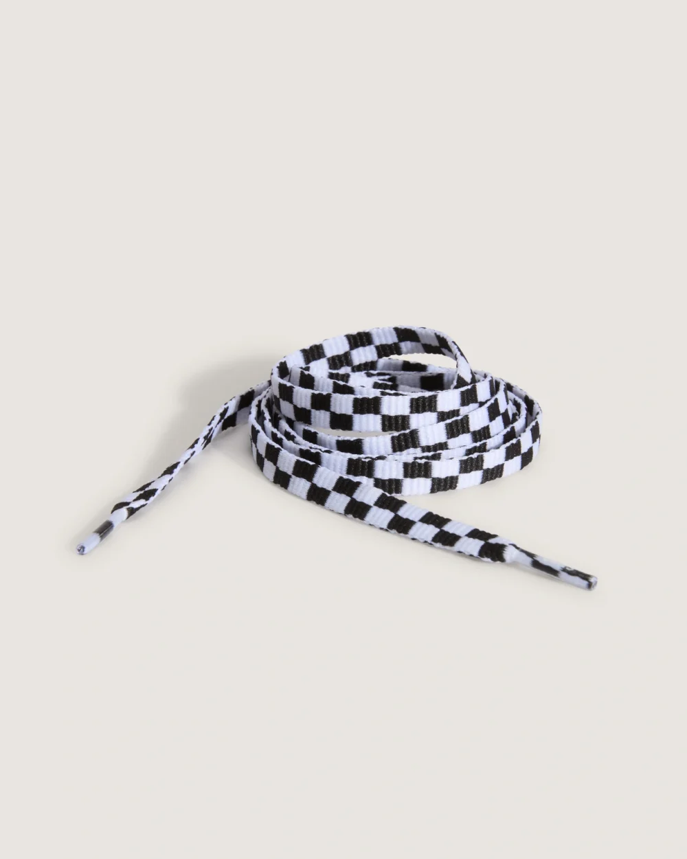 VANS - שרוכים 114.3 ס"מ Vans – V00Y5XHU0 – black-white-check – 1