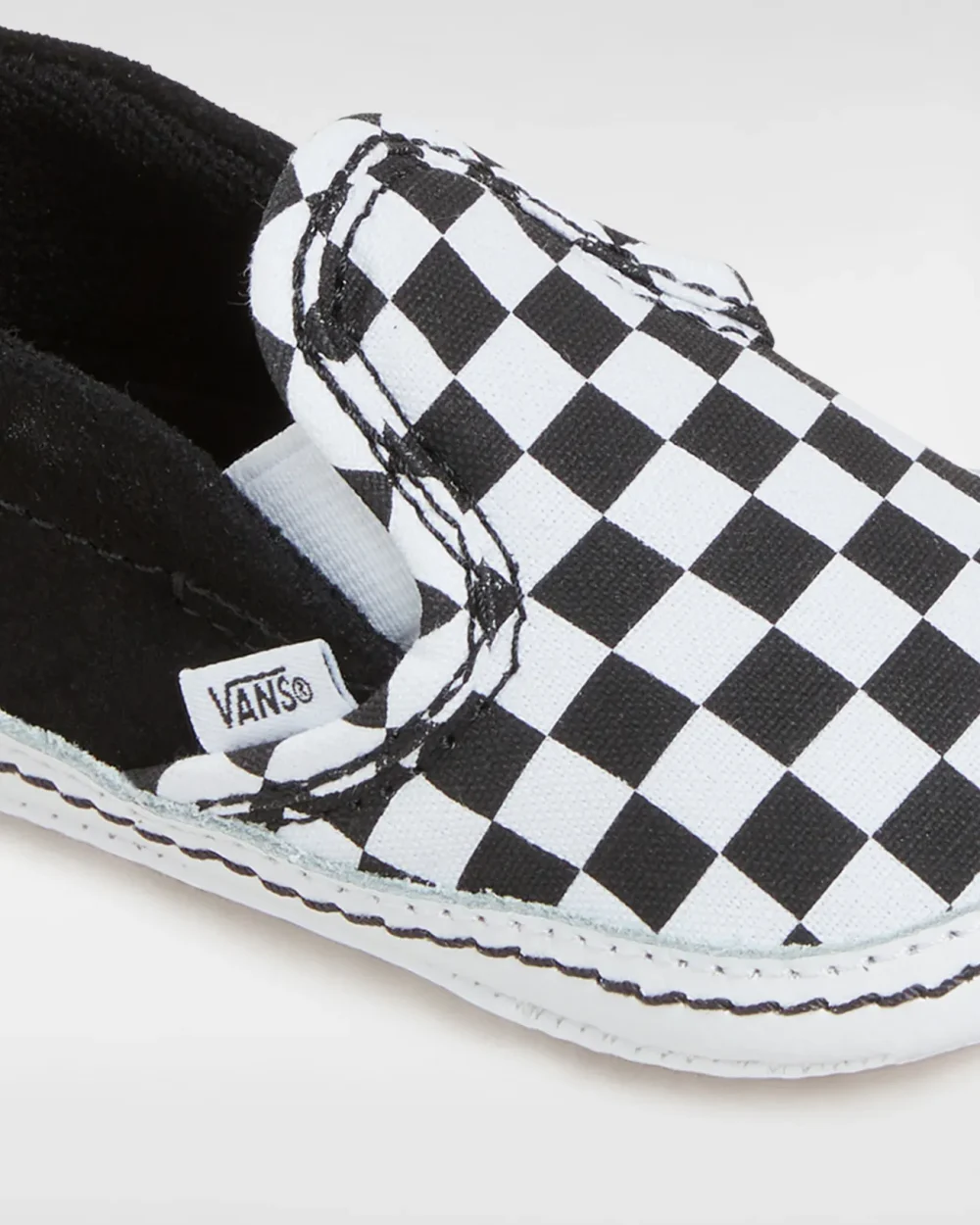 VANS - נעלי תינוקות Slip-On Crib – VA2XSLFB7 – checker-black-truewhite – 3