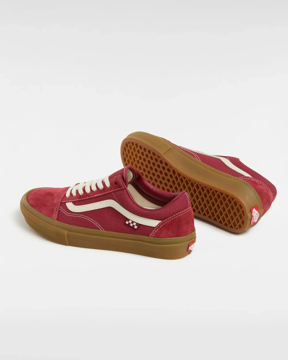 VANS - נעלי סקייט Skate Old Skool – VA2Z32CI1 – red-gum – 2