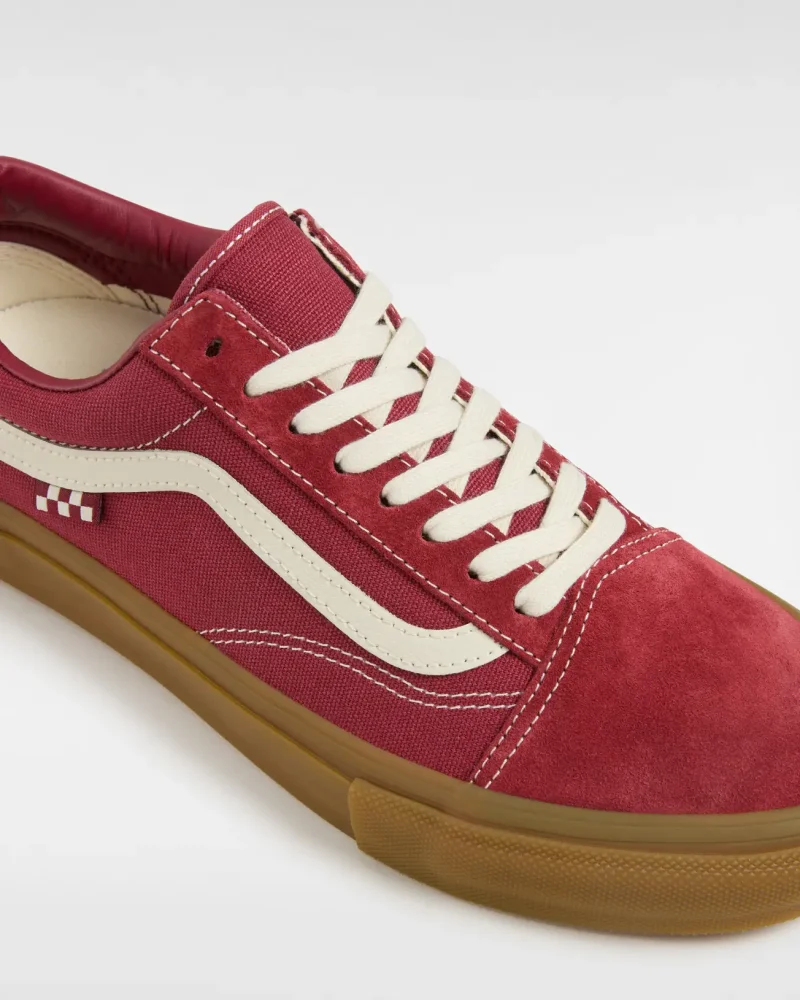 VANS - נעלי סקייט Skate Old Skool – VA2Z32CI1 – red-gum – 3