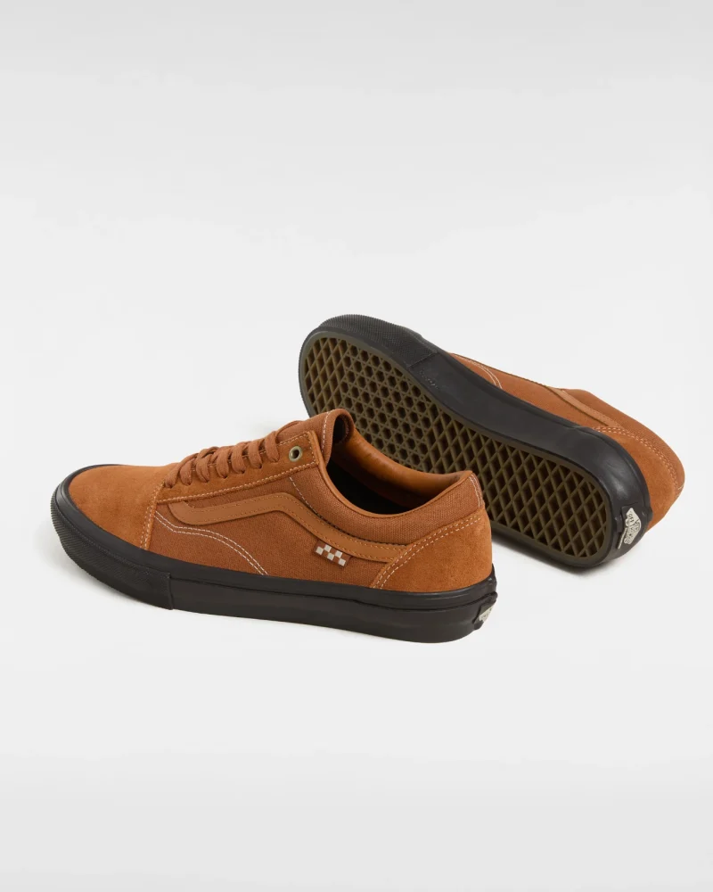 VANS - נעלי סקייט Skate Old Skool – VA2Z32I6D – sienna-chocolate – 2