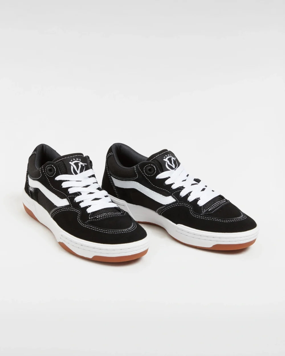 VANS - נעלי סקייט Rowan 2 – VA2Z3IBA2 – black-white – 1
