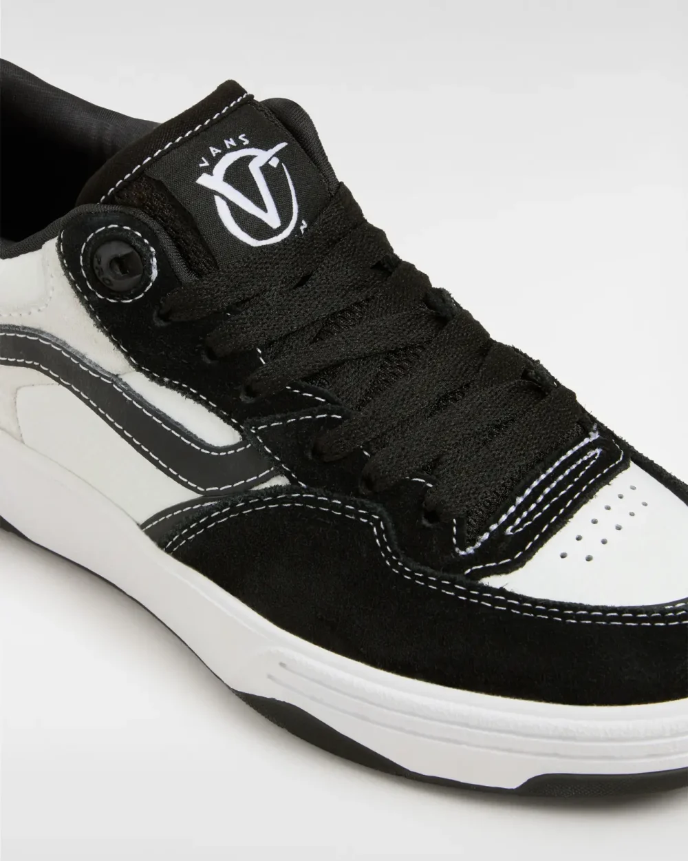 VANS - נעלי סקייט Rowan 2 – VA2Z3IBYB – black-white-black – 3