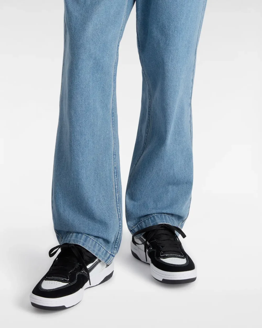 VANS - נעלי סקייט Rowan 2 – VA2Z3IBYB – black-white-black – 4