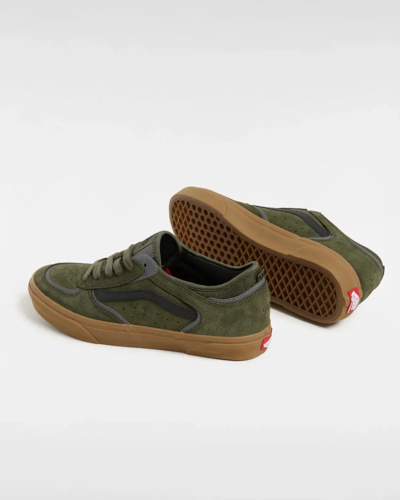 VANS - נעלי סקייט Skate Rowley – VA2Z3O17P – green-gum – 2