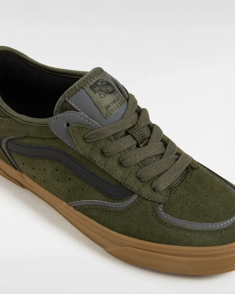 VANS - נעלי סקייט Skate Rowley – VA2Z3O17P – green-gum – 3