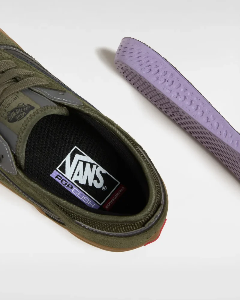 VANS - נעלי סקייט Skate Rowley – VA2Z3O17P – green-gum – 5