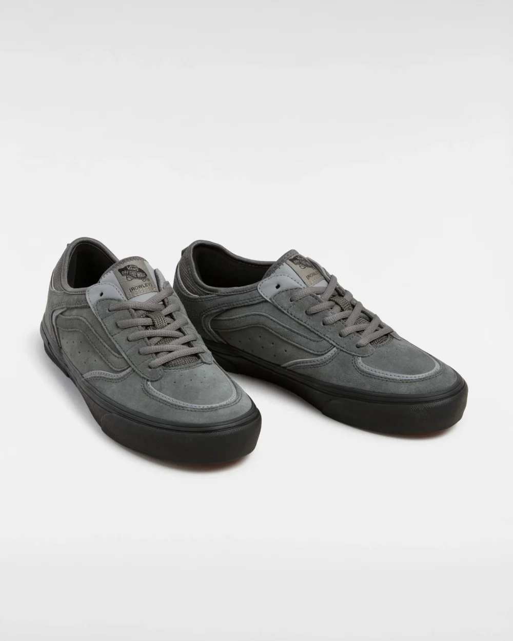 VANS - נעלי סקייט Skate Rowley – VA2Z3OCC8 – suede-charcoal-black – 1