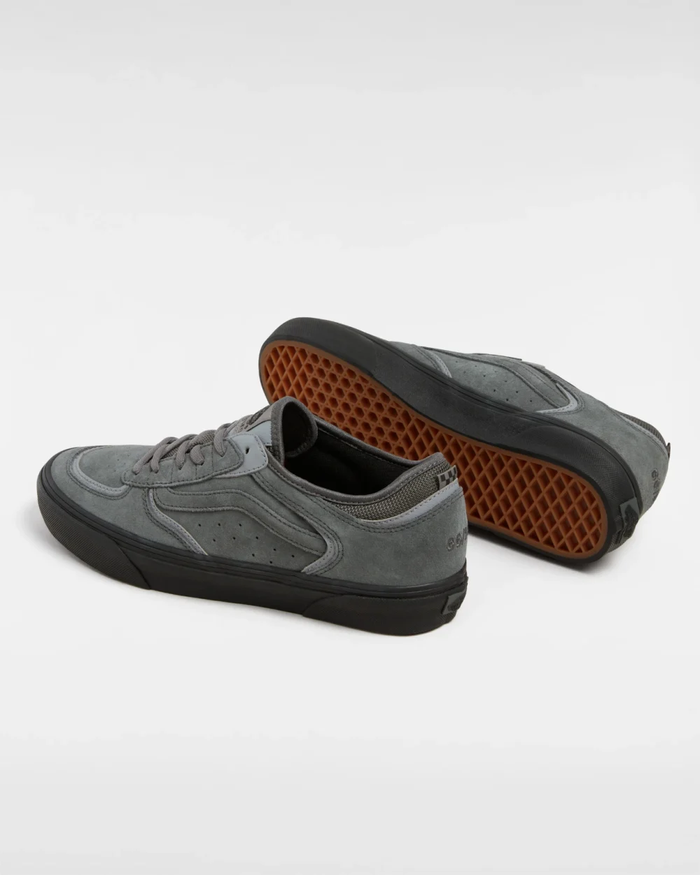 VANS - נעלי סקייט Skate Rowley – VA2Z3OCC8 – suede-charcoal-black – 2