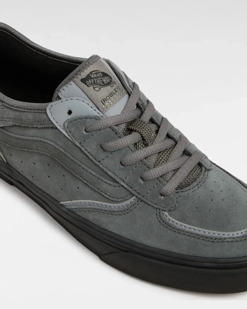 VANS - נעלי סקייט Skate Rowley – VA2Z3OCC8 – suede-charcoal-black – 3