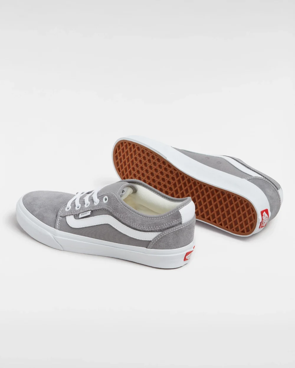 VANS - נעלי סקייט Skate Chukka Low Sidestripe – VA2Z3QLTG – light-grey – 2