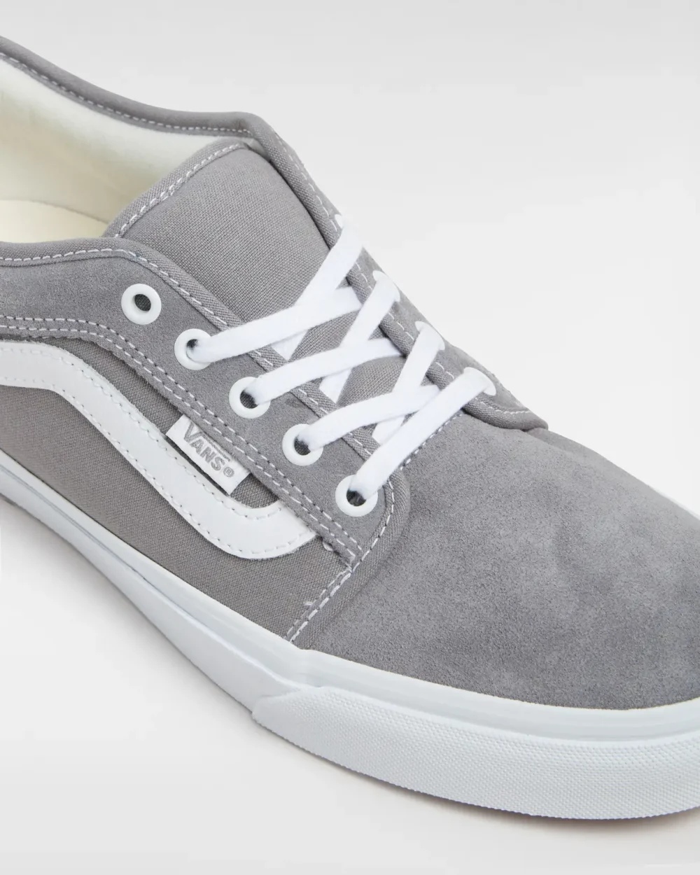 VANS - נעלי סקייט Skate Chukka Low Sidestripe – VA2Z3QLTG – light-grey – 3