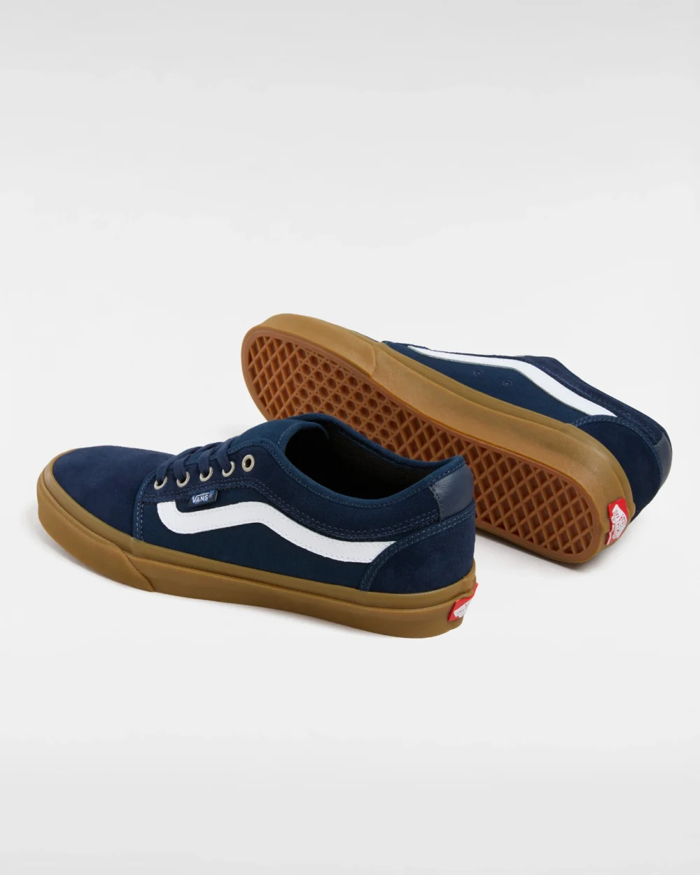 VANS - נעלי סקייט Skate Chukka Low Sidestripe – VA2Z3QNGM – navy-gum – 2