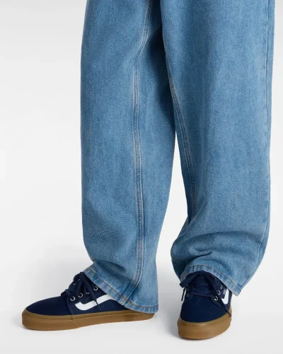 VANS - נעלי סקייט Skate Chukka Low Sidestripe – VA2Z3QNGM – navy-gum – 4