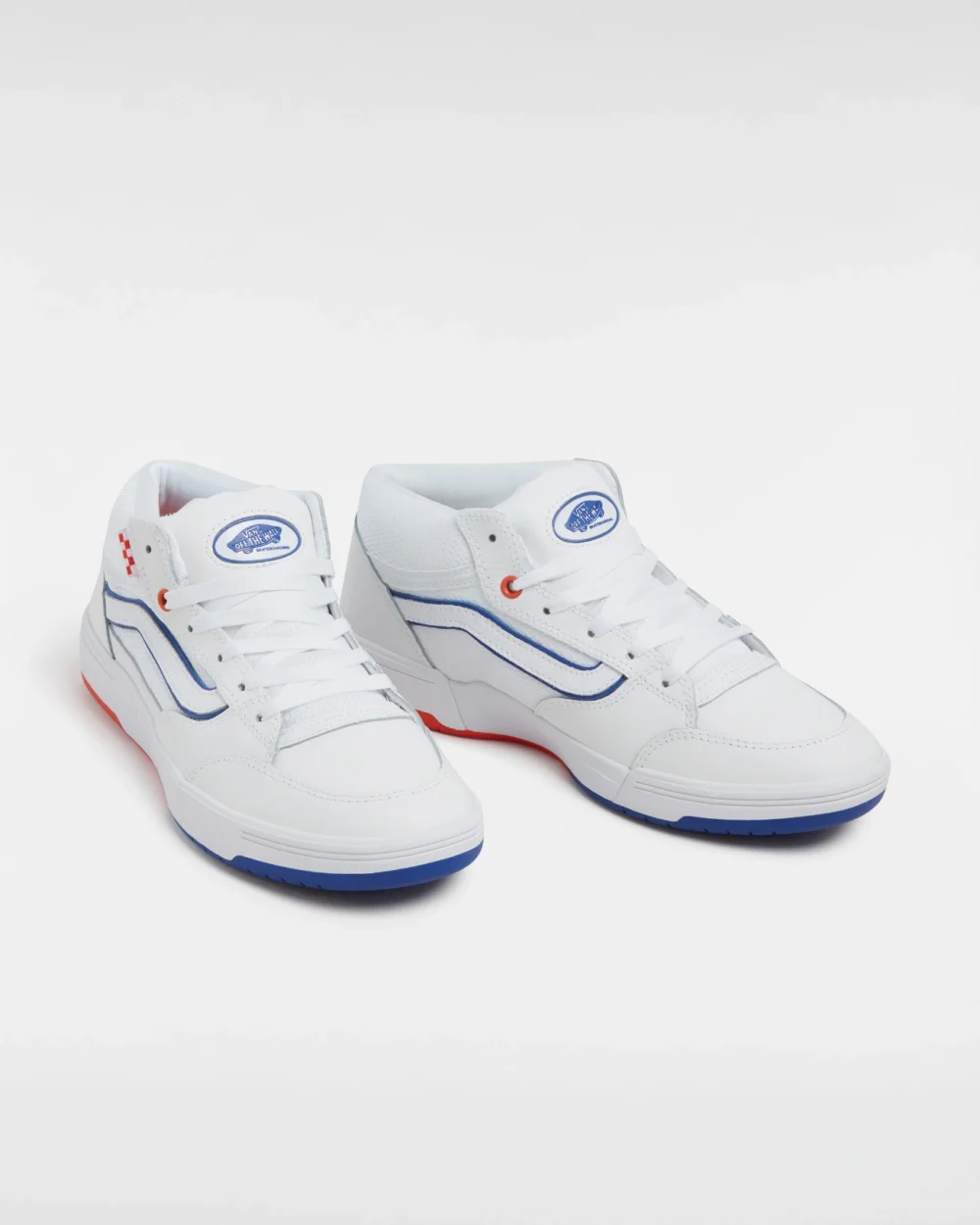 VANS - נעלי סקייט Skate Zahba Mid Athletic – VA2Z3TWTM – athletic-white-multi – 1