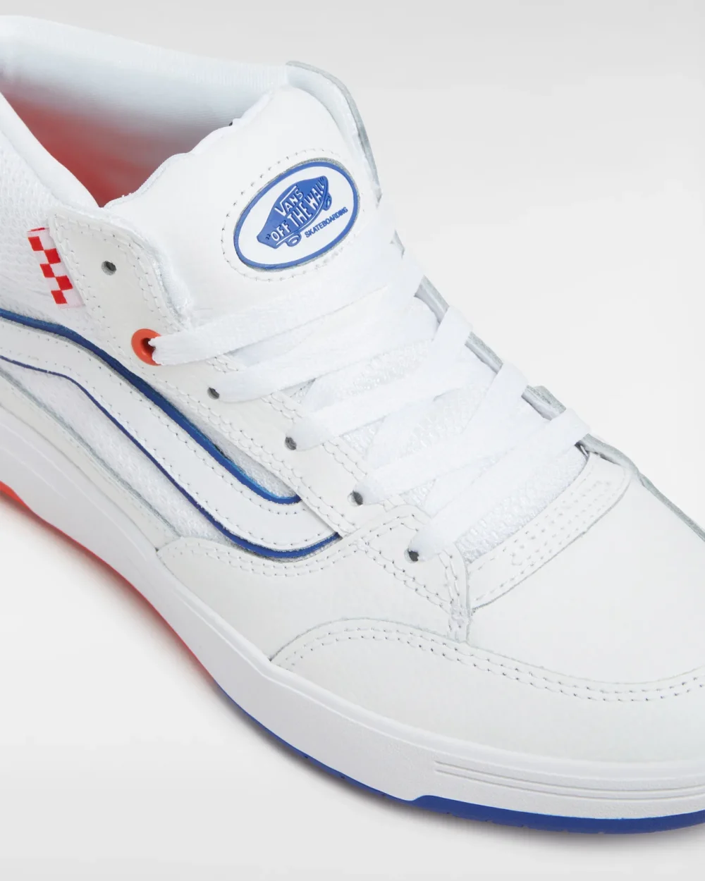 VANS - נעלי סקייט Skate Zahba Mid Athletic – VA2Z3TWTM – athletic-white-multi – 3