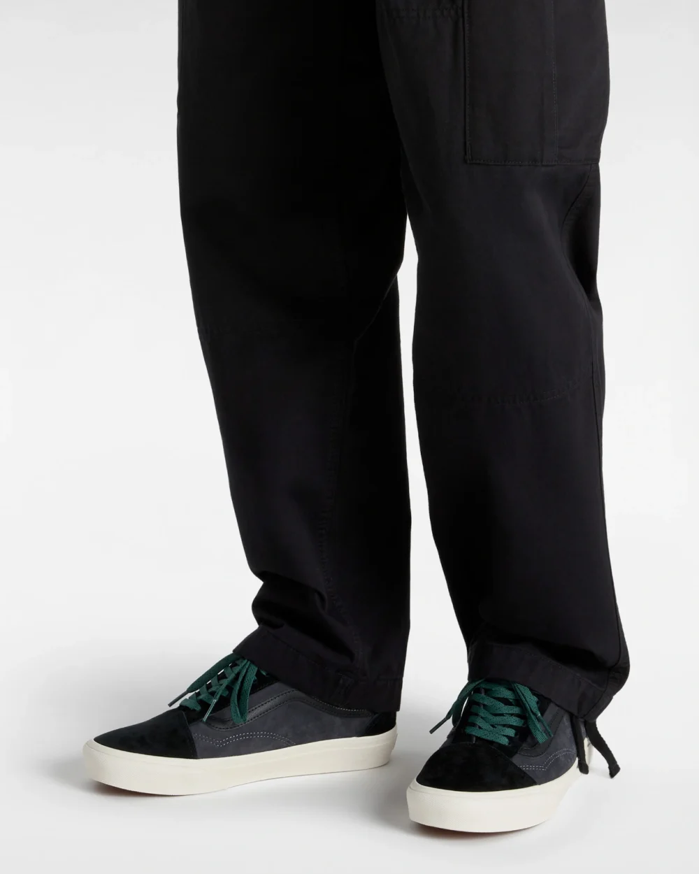 VANS - נעלי סניקרס Old Skool – VA2Z42239 – pig-suede-plaid-gray-black – 4