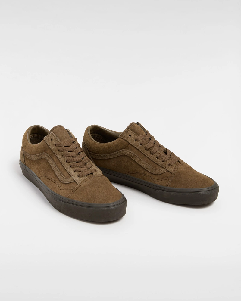 VANS - נעלי סניקרס Old Skool – VA2Z422PR – suede-mix-teak – 1
