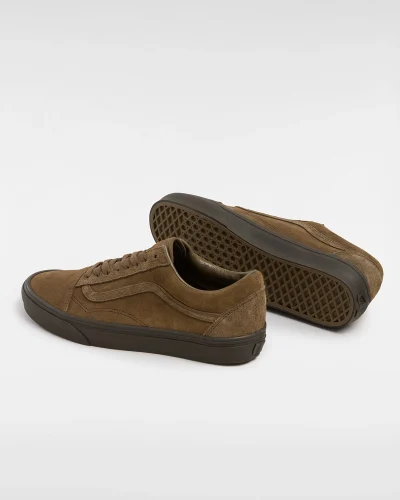 VANS - נעלי סניקרס Old Skool – VA2Z422PR – suede-mix-teak – 2