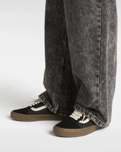 VANS - נעלי סניקרס Old Skool – VA2Z42BMA – heavy-canvas-black – 4