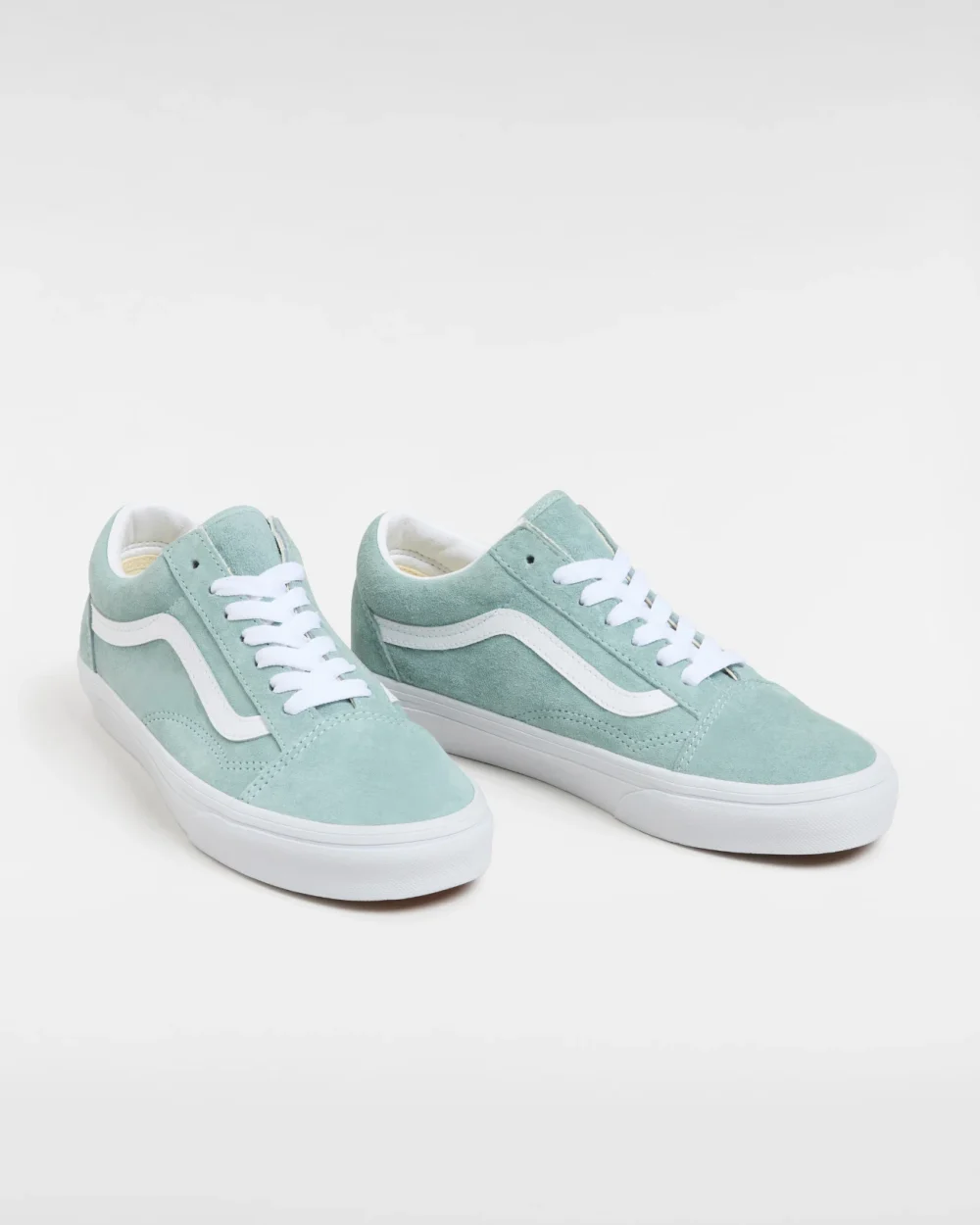 VANS - נעלי סניקרס Old Skool – VA2Z42M8I – pig-suede-gray-mist – 1