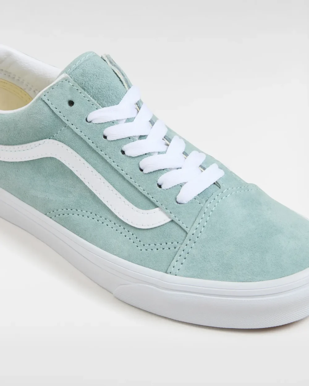 VANS - נעלי סניקרס Old Skool – VA2Z42M8I – pig-suede-gray-mist – 3