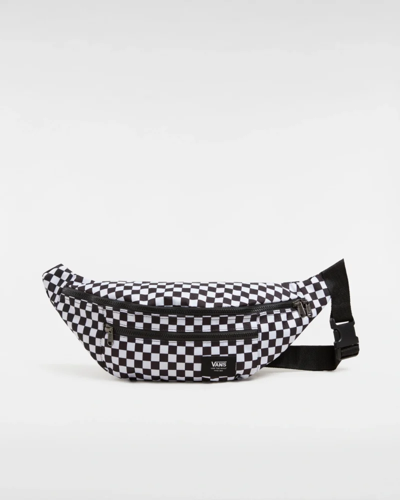 VANS - תיק צד Ward Cross Body – VA2ZXXHU0 – black-white-check – 1