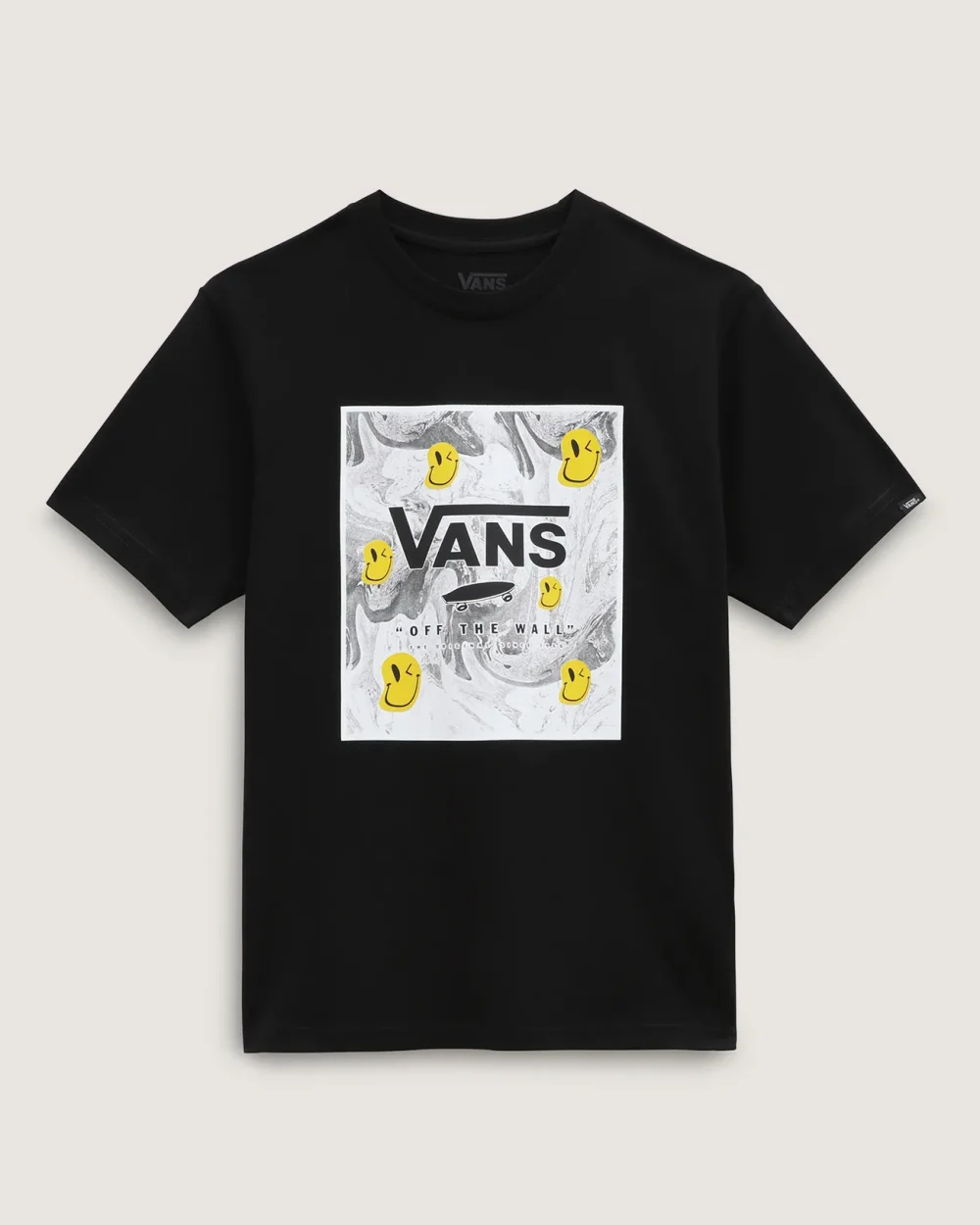 VANS - טי שירט נוער By Print Box Boys – VA318NBA5 – black-charcoal – 1