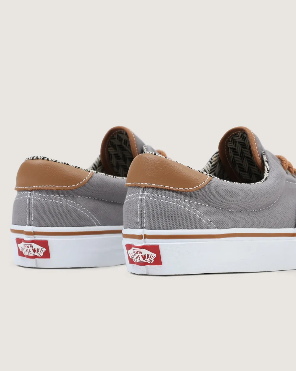 VANS - נעלי סניקרס C&L Era 59 – VA34589MC – frost-gray-chevron – 6