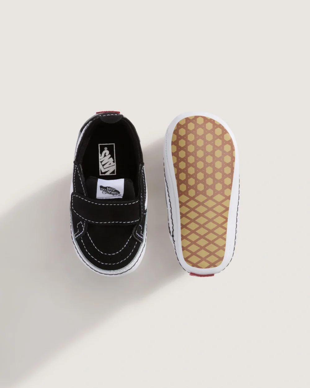 VANS - נעלי תינוקות Sk8-Hi Crib – VA346P6BT – black-true-white – 2