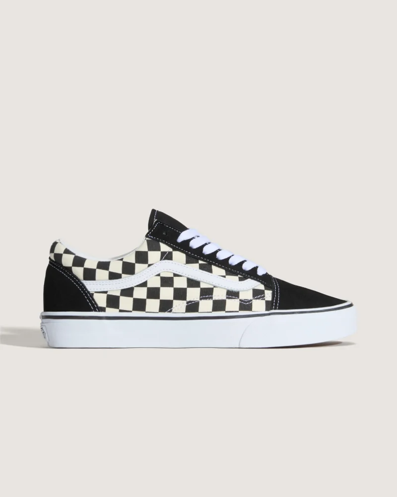 VANS - נעלי סניקרס Old Skool – VA38G1P0S – primary-check-blk-white – 5