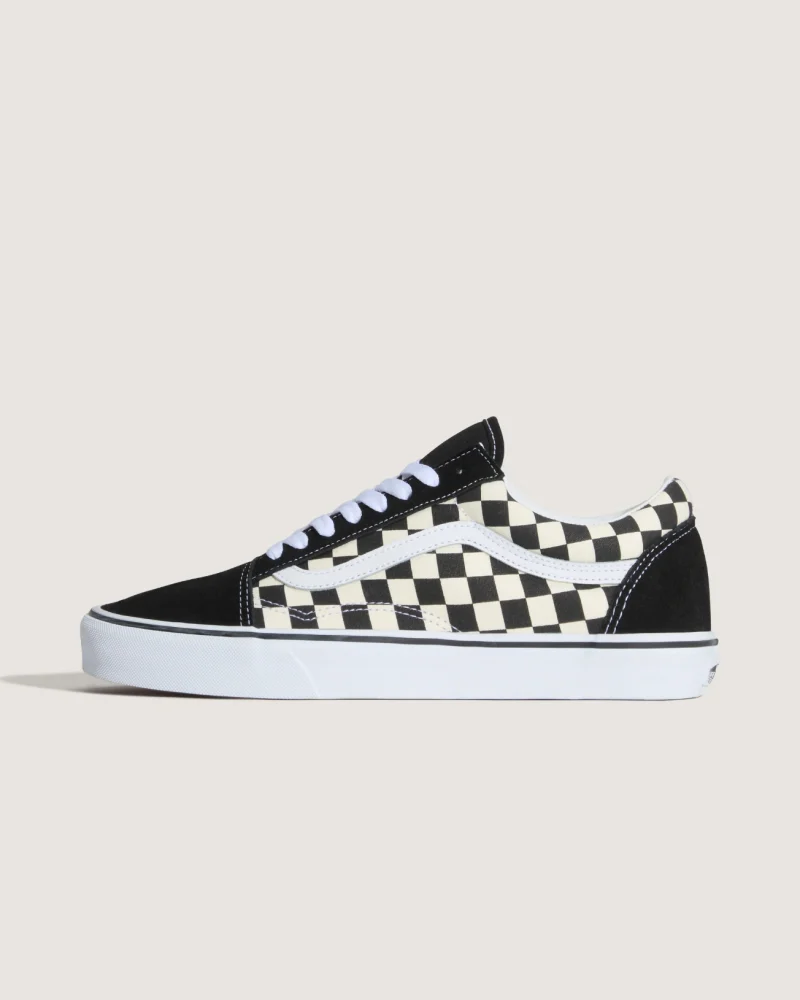 VANS - נעלי סניקרס Old Skool – VA38G1P0S – primary-check-blk-white – 1
