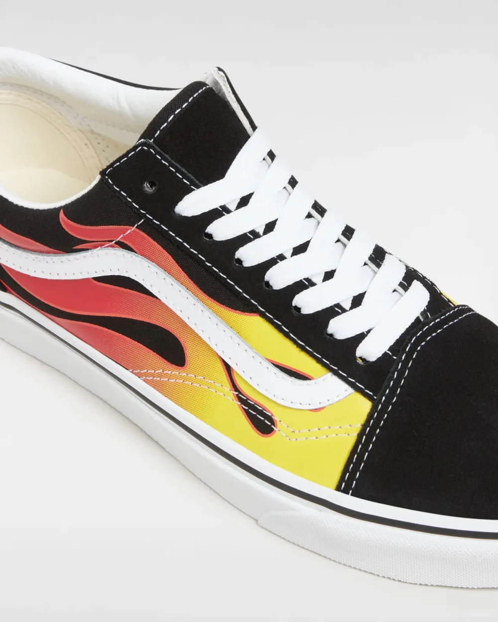 VANS - נעלי סניקרס Old Skool – VA38G1PHN – flameblack-black-tr-wht – 3