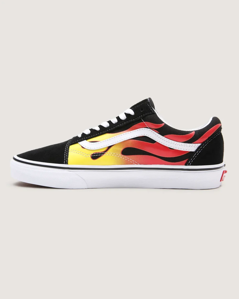 VANS - נעלי סניקרס Old Skool – VA38G1PHN – flameblack-black-tr-wht – 1