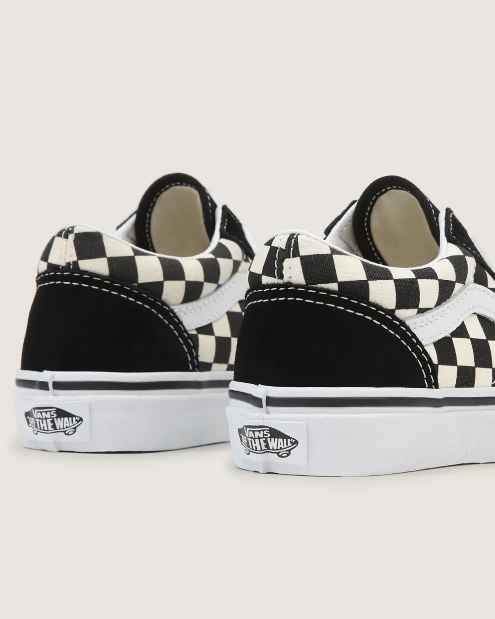 VANS - סניקרס ילדים Primary Check Old Skool – VA38HBP0S – primary-check-blk-white – 6
